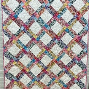 Floral Patchwork Quilt